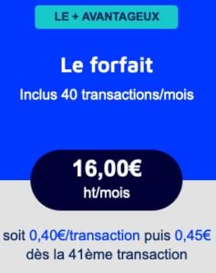 Tarification MY HEALTHY au forfait